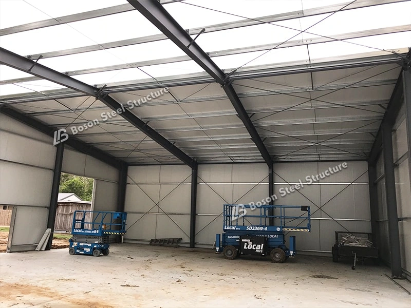 Steel buildings sheds