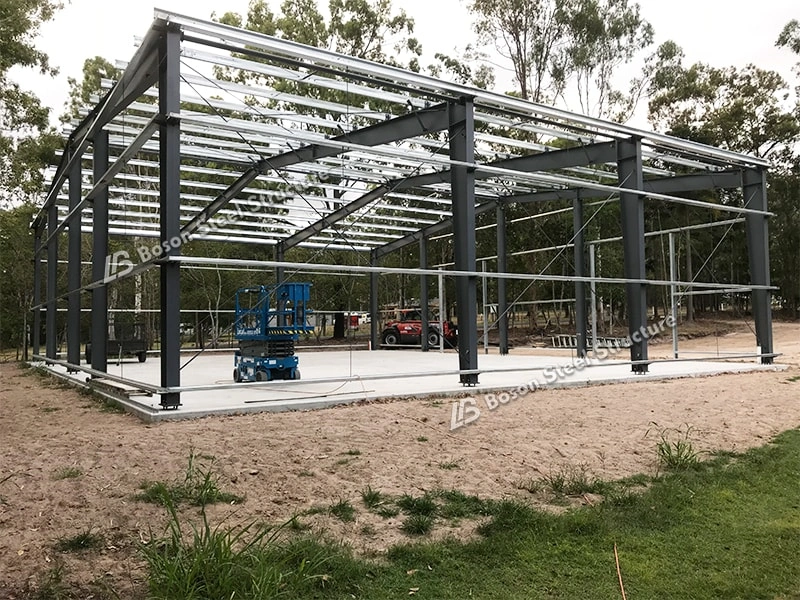 Steel buildings sheds