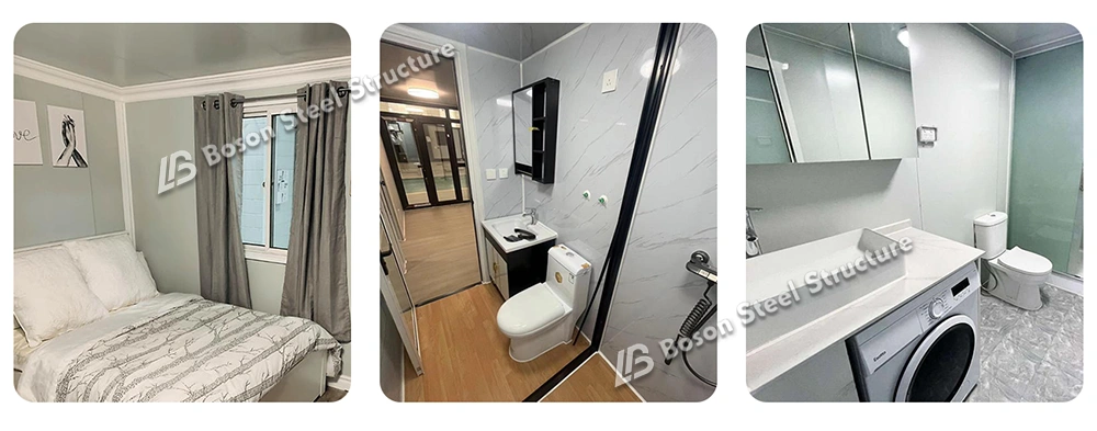 Modern Bathroom and Bedroom