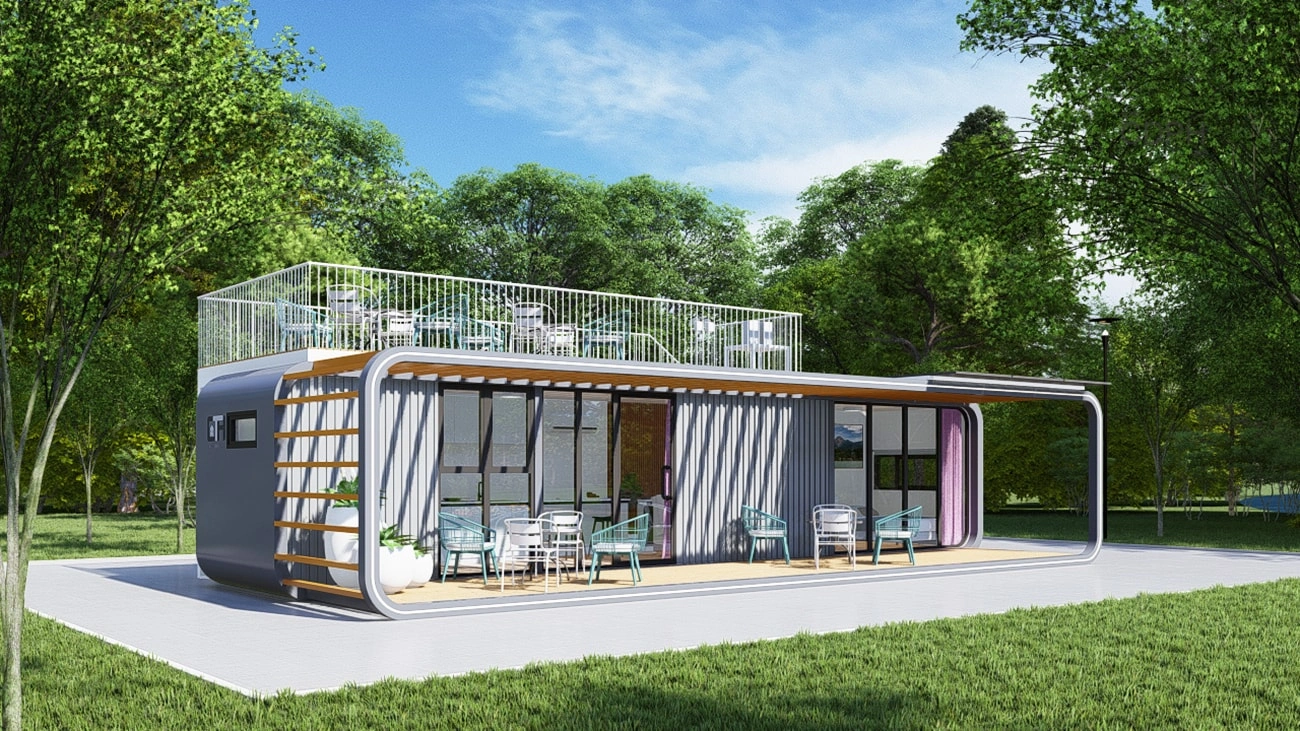 40Ft Apple cabin Tiny House