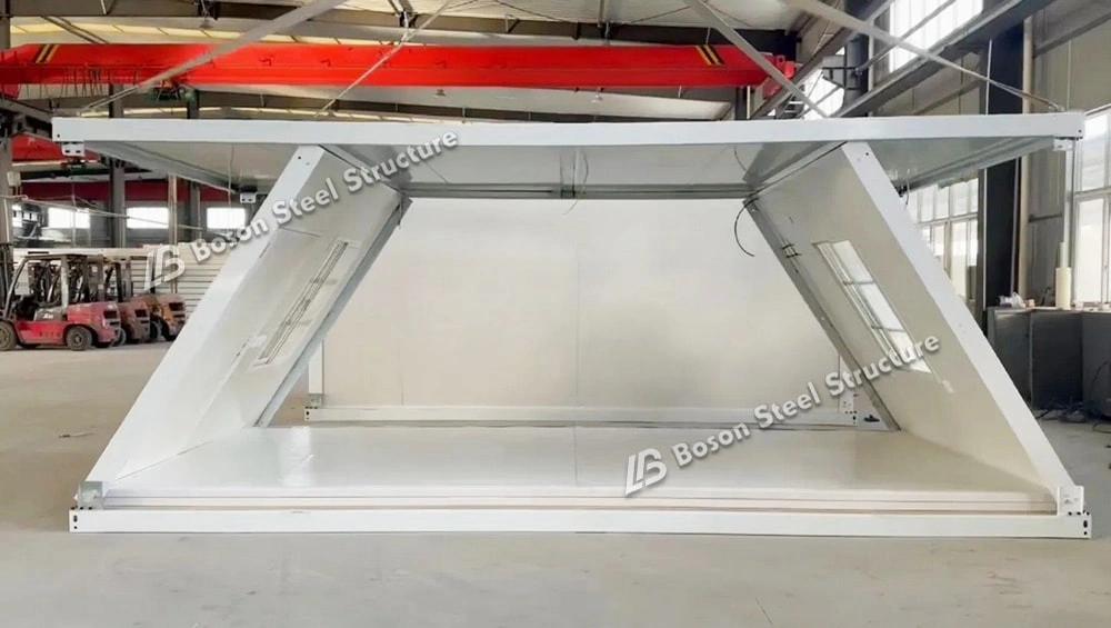 Z-shape Foldable Container House